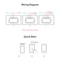 thumbnail image 4 of Methold US Panel Switch Smart WiFi Touch Wall Light Switch PC Phone App Voz Control remoto Temporizador Electrónica, 4 of 8