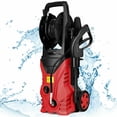 thumbnail image 1 of Patiojoy Rouge 2030PSI Laveuse Électrique à Pression avec Enrouleur de Tuyau, 1 of 6