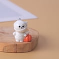 thumbnail image 4 of 10Pcs Halloween 3D Pumpkin Skull Ghost Resin Charms for Jewelrry Making DIY Craft Earring Keychain Necklace Pendants Accessories (cat pumpkin1), 4 of 5