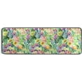 thumbnail image 5 of SKYSONIC 2X6 Feet Watercolor Cactus Flower Runner Rug with Rubber Backing, Non Slip Entryway Rug Runner Washable Soft Area Rug Carpet for Hallway Bedroom Kitchen Decor, 5 of 6