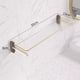 thumbnail image 2 of Estante de baño de pared con barandilla de acero inoxidable dorado, estante de ducha flotante desmontable, 2 of 7