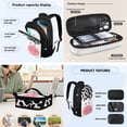 thumbnail image 3 of KUIFORTI 3 Pack Shoulder Bag Set Portable Backpack Handbag Crossbody Bag Pencil Case, Cute Cow Print, 3 of 5