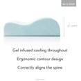 Z Gel Dough Memory Foam Contour Pillow