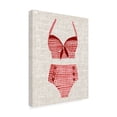 thumbnail image 2 of Annie Warren 'Vintage Swimming III' Canvas Art, 2 of 4