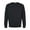 Black, variant on LAT Adult Crewneck Fleece Sweatshirt Men & Women, Black, 3X-Large