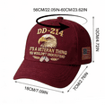 thumbnail image 5 of geerera DD-214 Veteran Baseball Cap, 'This Is A Veterans Thing' Patriotic Embroidered Hat, Military Service Cap for Men, Retired Soldier Gift, Patriotic Day Apparel, 5 of 5