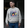 thumbnail image 2 of Japanese Streetwear Emoji - Geisha, Sushi, Ramen, Fuji Men's Sweatshirt, 2 of 4