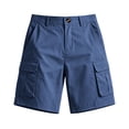 thumbnail image 5 of jjayotai Cargo Shorts for Women High Waisted Shorts Knee Length Wide Leg Shorts Summer Casual Hiking Shorts with Pockets, 5 of 6