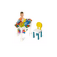 thumbnail image 1 of Mesa Didáctica Con Juego De Bloques Para Niños Incluye Silla blanco colores, 1 of 5