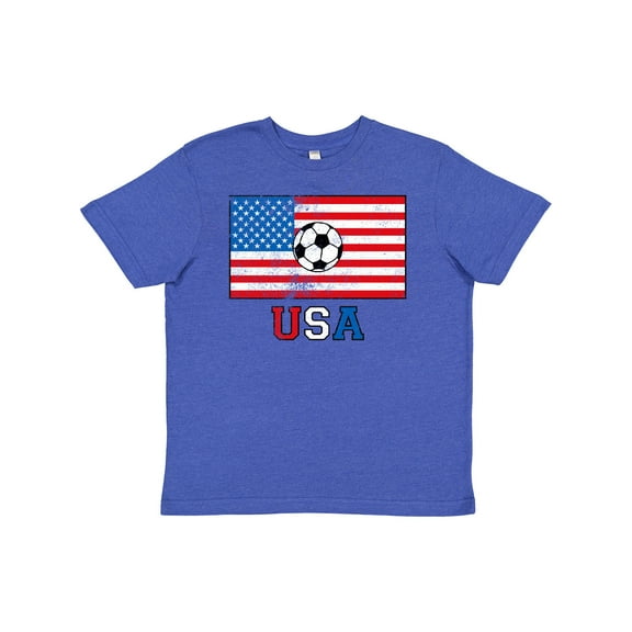 Inktastic USA Soccer Youth T-Shirt