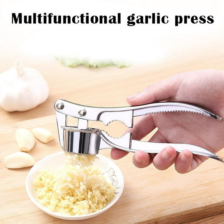 Garlic Press, Premium Rust Proof Kitchen Garlic Mincer Slicer