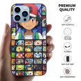 thumbnail image 3 of Funny Cartoon Anime Pokemon Pikachu (1) Phone Case Compatible with iPhone 13 Case Triple camera TPU Protective Cover Gift For IP13 Pro Max-6.7in, 3 of 6