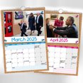 thumbnail image 2 of Blocs Notas Planificador Calendario Pared Trump 2025 Regalos Divertidos Colgantes, 2 of 9