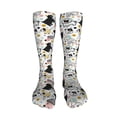 thumbnail image 5 of Yiaed Funny Puppy Print Great elasticity Adult Stockings Sports socks for Men and Women-One Size, 5 of 8