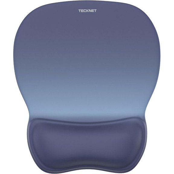 Gel Ergonomic Mouse Pad with Wrist Rest, Non-Slip PU Base, Gradient