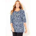 thumbnail image 2 of Catherines Women's Plus Size Easy Fit 3/4-Sleeve Scoopneck Tunic, 2 of 6