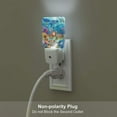 thumbnail image 3 of Uemuo Sea World Night Light, Night Lights Plug into Wall, Dusk to Dawn Sensor Warm White Led Night Light 0.5W-UK, 3 of 9