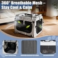 thumbnail image 4 of Extra Large Soft-Sided Cat Carrier for Car Travel with Top Load and 4 Openings, 4 of 6