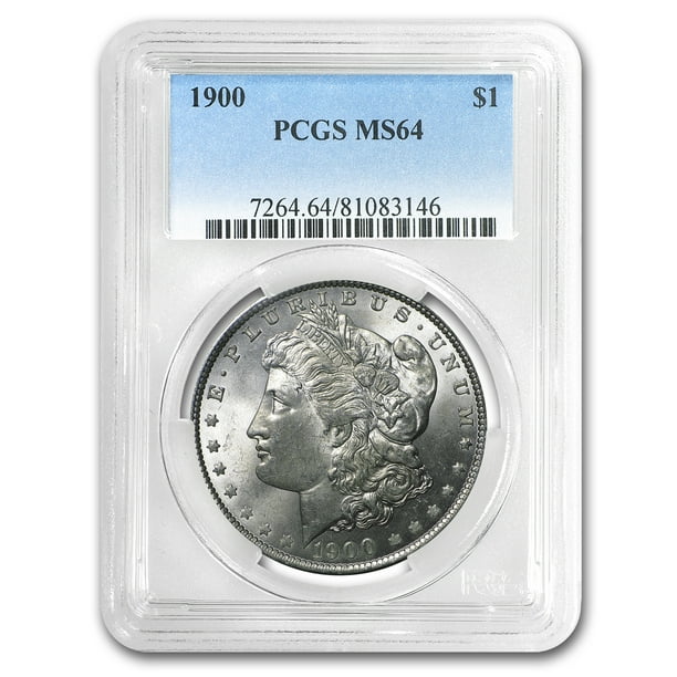 U S Mint 1900 Morgan Dollar Ms 64 Pcgs Walmart Com Walmart Com U S Mint 1900 Morgan Dollar Ms 64 Pcgs Walmart Com Walmart Com