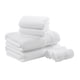 thumbnail image 1 of Juego de Toallas de baño Turco, algodón, 600 g/m², de Lujo, Gruesas, Suaves, absorbentes, para baño, Ducha, Manos, Cara, Varios tamaños, Blanco, 6 Piezas, 1 of 7