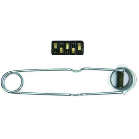 Metal Flint Lighter - ZORO SELECT 2CYX8 Single Flint Lighter,w/ 5 Flint Renewals