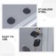 thumbnail image 3 of Raindrops Caja De Sugerencias De Pared En Plata Con Moderno Para Uso, 3 of 6