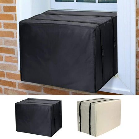 

Cheers.US Window Air Conditioner Cover Outdoor Outside Window AC Unit Cover Black Dust-Proof Waterproof AC Cover Outdoor Window AC Protection Cover