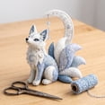 thumbnail image 5 of Woodland Animals Craft Kit, Winter Guardians Diy Patchwork Kit,Patchwork Animal Sewing Kit for Beginners,Durable Pre Cut Felt Plushie Craft Kit Winter Home Decorations Christmas Gifts, 5 of 8