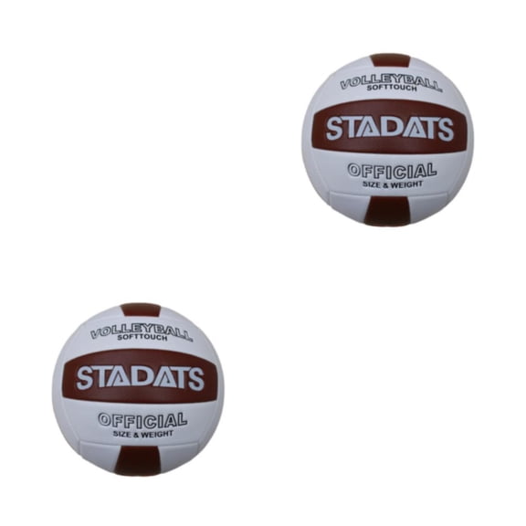 Yuarrent Balones de voleibol de tamaño 5, pelota de entrenamiento de escuela primaria intermedia, pelota blanda para interior, equipo de Type1 NO1