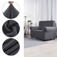 thumbnail image 7 of Rewera Waterproof Elastic Dustproof Slipcover Sofa Cover Set Cushion Protector (Gray For Love-seat), 7 of 7