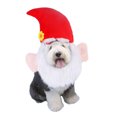 thumbnail image 3 of Xihbxyly Gorro Navideño para Mascotas, Diseño Festivo de Papá Noel, Ropa de Invierno de Moda, Accesorio Navideño para Perros y Gatos, Ropa Acogedora para Las Fiestas, Uso Versátil, Incluye Gorro., 3 of 7