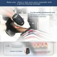 thumbnail image 6 of Barber Massager/Cordless HandheldMassager, Charge Neck/Legs/Hand/FaceMassager, 2 Massage Nodes 2600AMH,Black, 6 of 6