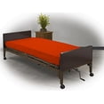 thumbnail image 3 of Fitted Hospital Bed Sheet, Twin Extra-Long 36"X80"X9" Soft and Comfy 100% Cotton (Twin XL, Orange) by Crescent, 3 of 6