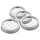 thumbnail image 5 of Stainless Steel Floral Jar Covers with Smooth Edges and Comfortable Grip for Wide Mouth Jars 4, 5 of 5
