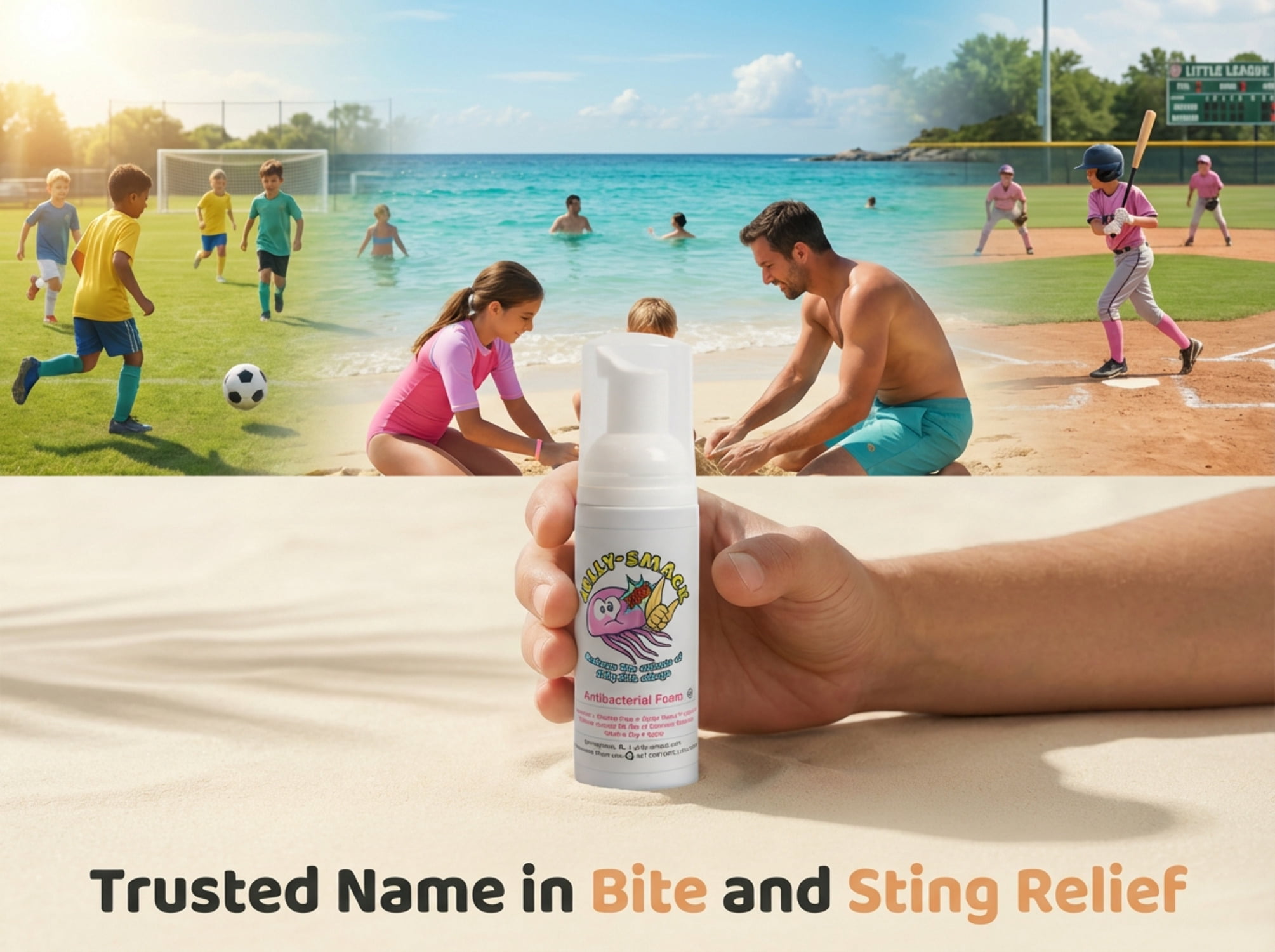 Jelly-Smack Bite and Sting Relief Treatment