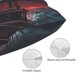 thumbnail image 3 of Balery Red Moon Shark Sailboat Funda de Cojín Estampada, Regalos para Mujeres, Regalos de Amor para Ella, Regalos para Novia o Esposa, Funda de Almohada-14"x20", 3 of 6