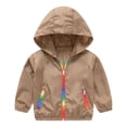 thumbnail image 3 of Shadoumai Back To School Clothes Girls Sun Hoodie Jacket Lightweight Breathable Summer Outwear For Toddler Kids Comfortable Shield, 3 of 9