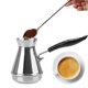 thumbnail image 2 of Herramientas de cocina, olla para derretir mantequilla, utensilios para café, cafetera turca de acero inoxidable, olla Moka de mango largo europeo, 2 of 5