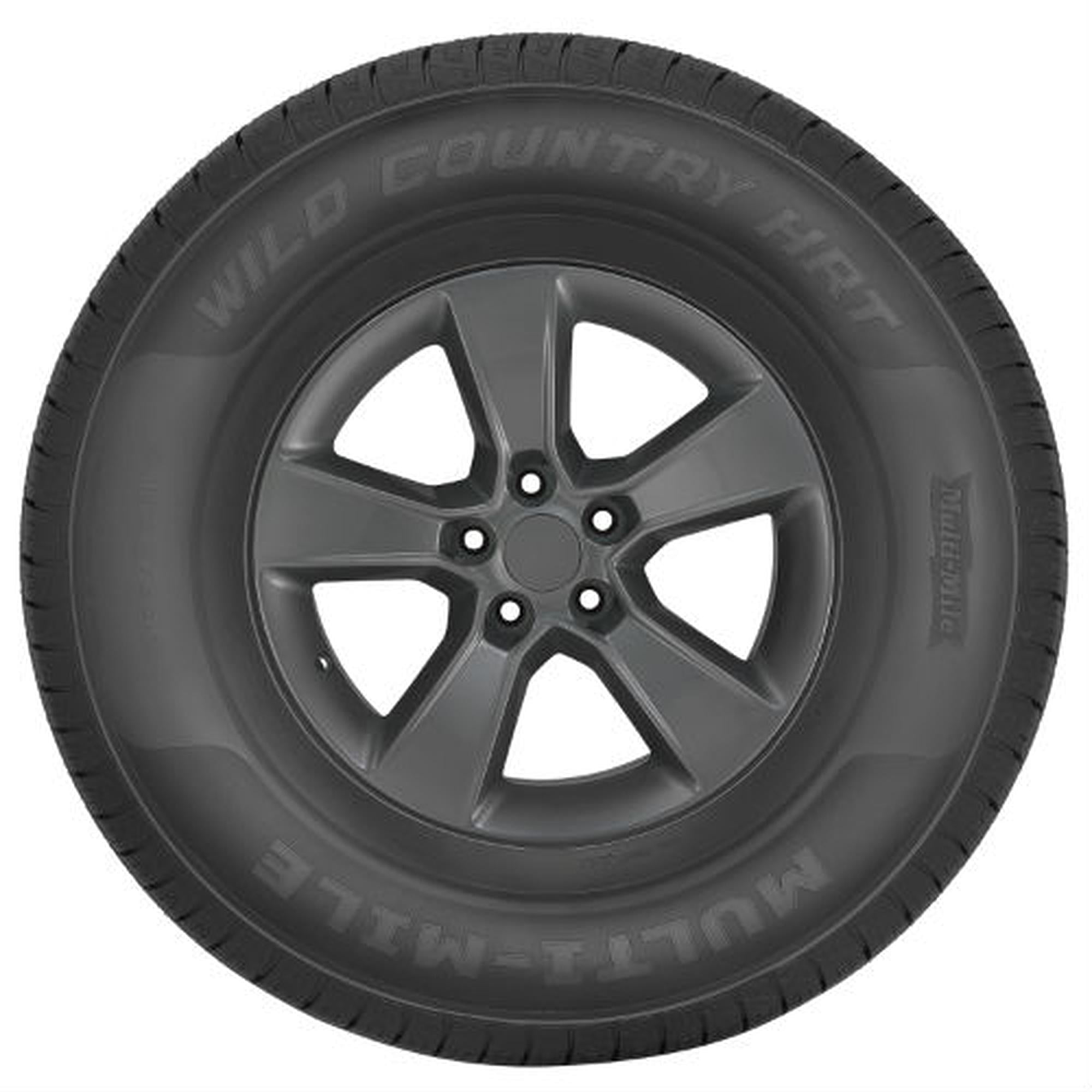 Multi-Mile Wild Country HRT 245/65R17 107 T Tire Fits: 2004 Jeep Grand Cherokee Overland, 2019 Jeep Cherokee Trailhawk Elite