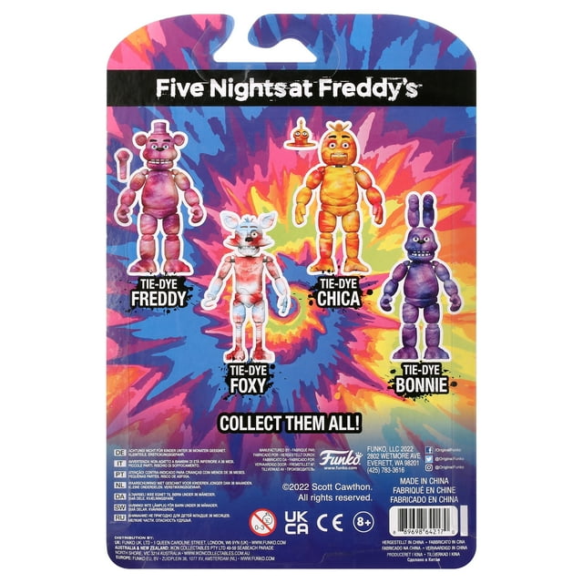 Funko Action Figure: Five Nights at Freddy's Tie-dye Chica
