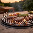 thumbnail image 6 of Stainless Steel Grill Grate, 14.96inch Round Baking Rack, Barbecue Grids Grill, Extra Thick Round Wire Cooling Racks, Heavy Duty Outdoor Cooking BBQ Grill Accessories, 6 of 6