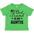 thumbnail image 3 of Inktastic My Best Friend is My Auntie with Hearts Boys or Girls Toddler T-Shirt, 3 of 5
