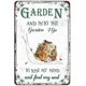 thumbnail image 1 of Snail Decor - I Go to Lose My Mind and Find My Soul - Snail Sign - 8x12 inches Retro Rustic Garden Poster for Home She Shed Garden Wall Decor, 1 of 5