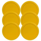 Pyrex 7201-PC Meyer Lemon Yellow Plastic Lid - Fits 4-Cup Glass Bowl, Dishwasher Safe