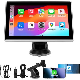 Kablosuz Carplay Araba Müzik Seti Alıcısı, 9.26 Inç Dokunmatik Ekranlı