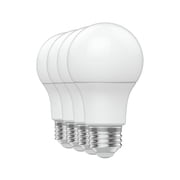 Great Value A19 LED Light Bulbs, 60 Watt Equivalent, Daylight, General Purpose, 9 Year, Medium Base, 4 Pack