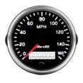 thumbnail image 1 of Velocímetro GPS universal 12 V/24 V Odómetro 85 mm 160 MPH para coche motocicleta Tacómetro LCD Como se muestra, Como se muestra, 1 of 5