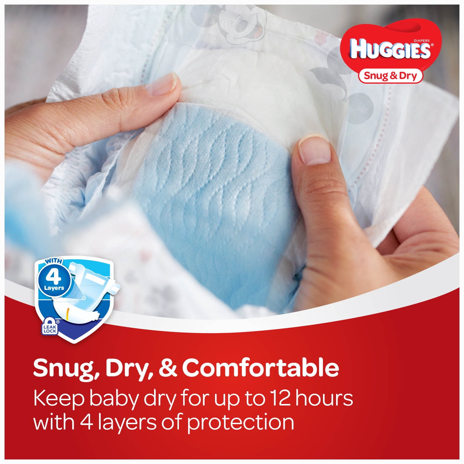 HUGGIES Snug &amp; Dry Diapers, Size 6, 140 Ct