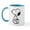 White/Blue Inside, variant on CafePress - Peanuts Snoopy Mugs - 11 oz Ceramic Mug - Novelty Coffee Tea Cup