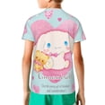 thumbnail image 4 of Sanrio Cinnamoroll Kids T-Shirt 3d Printed Graphic T-Shirts Boys And Girls Short Sleeve Shirts For Youth Kids X-Small, 4 of 6